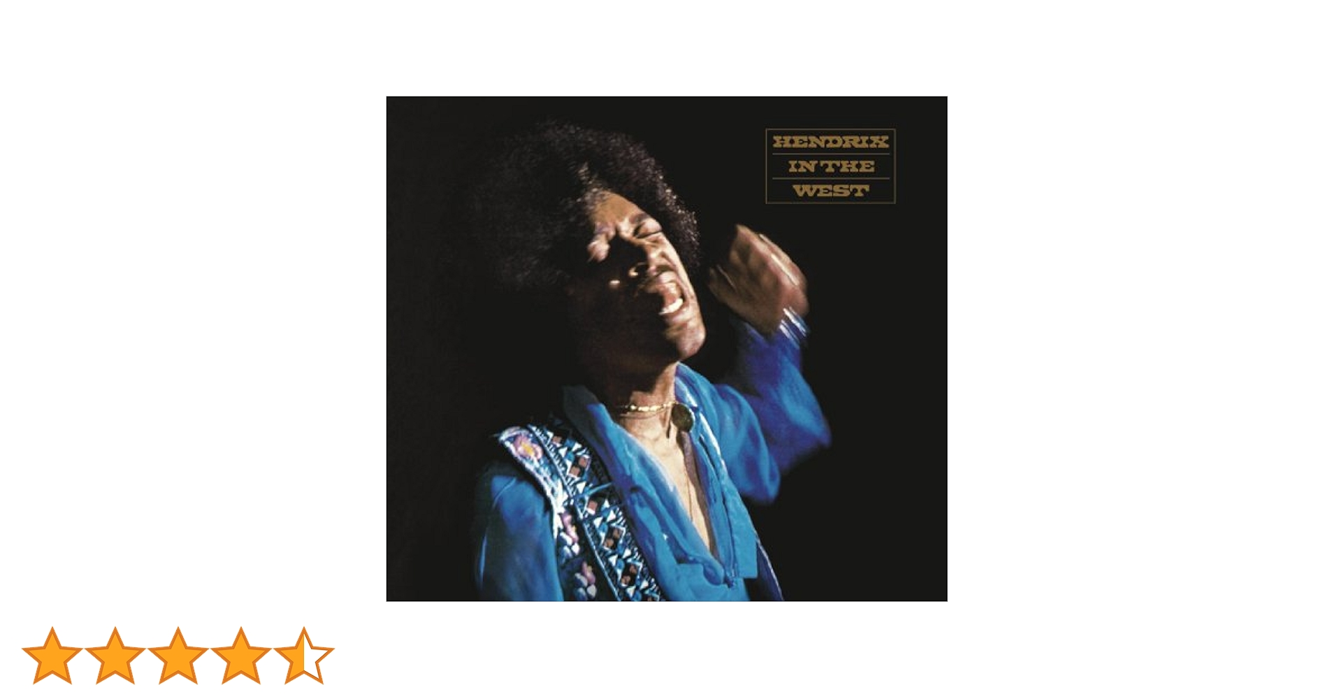 Amazon.co.jp: ヘンドリックス・イン・ザ・ウェスト - ジミ